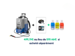 Pack Malin - Nettoyeur à pression EVOCLEAN +  Lot de 3 produits nettoyants puissants (Evo, Acid, Alkaline)