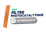 Filtre photocatalytique RKT437A005 - MITSUBISHI HEAVY - SRK50ZS-WF (neuf)