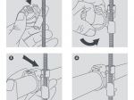 Xtra Stud Clip M8 1 1/4  / Fixation câble électrique, liaison frigorifique (sachet de 10p)