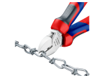 Pince coupante de côté multiusage tête étroite 160mm - Tri-matière - Chromée - KNIPEX