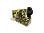 Gants jetable nitrile ultra résistant - Boîte de 100 gants noir - Taille XL / BLK 130 - BLACKMAMBA