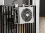 Support balustrade et fenêtre de toit pour climatiseur mobile split COOLEO SPLIT - TEDDINGTON