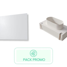 Kit Plénum + Diffuseur de soufflage d'air pour plenum 300x150mm / enjoliveur 500x350mm - BAILLINDUSTRIE