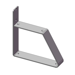 Pieds pour montage au sol blanc pour CDP 40/50/70 - DANTHERM