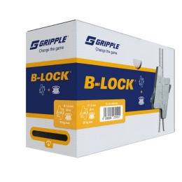 Boite contenant 100 galets B-Lock avec 1 bobine de 150 m de câble Ø 1,5 mm - B-LOCK by Gripple