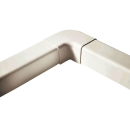 Angle plat 80x60mm Ivoire (8 pcs) - IMPERIALE