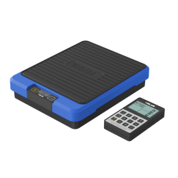 Balance électronique programmable connectée 100 kg avec affichage sans fil, rés. 5g, plateau 210x260mm, housse souple - VALUE