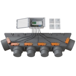 Régulation BAILLZONING - PACK DE REGULATION A 4 ZONES 5 volets motorisés - BAILLINDUSTRIE