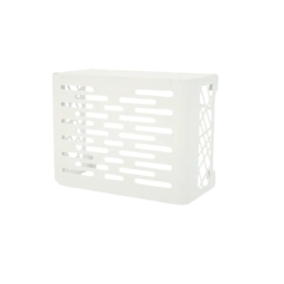 Cache climatisation en acier galvanisé model Ambra Taille  M - blanc - ASPEN PUMPS