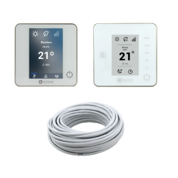 Pack Thermostats BluEZero (1) Think Radio Blancs (2) + Câble bus - AIRZONE