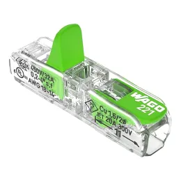 Borne à leviers Inline 2 conducteurs (60p) - WAGO