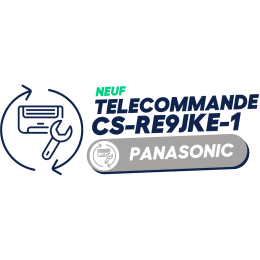 PANASONIC - TÉLÉCOMMANDE pour CS-RE9JKE-1 (neuf)