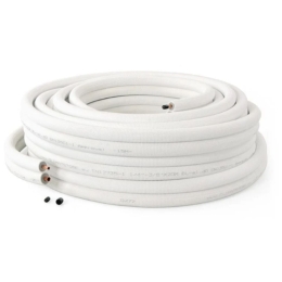 Liaison frigorifique double 1/4" - 3/8" - 0.8mm - 50M de cuivre