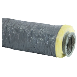 VMC - Gaine souple PVC Isolé - Ø 127mm - ACOMAT VENTILATION