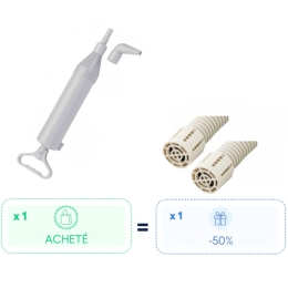 Pack : 1 Pompe manuelle achetée = 1 capuchon à - 50%
