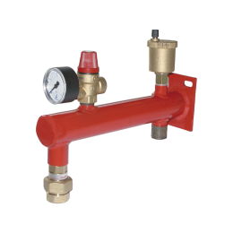 Potence murale équipée pour vase d'expansion 4 à 25L