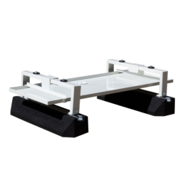 Kit Support Pompe à Chaleur Hmin250/280xW500mm Blanc - 2 EMME CLIMA