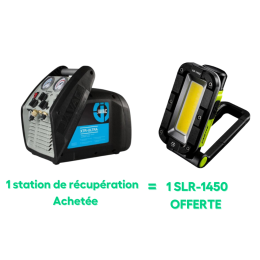 1 Station de récupération XTR-Ultra A2L JAV-1063-A2L achetée = 1 Lampe de chantier LED pliable - UNILITE OFFERTE