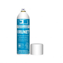 Mousse nettoyante désinfectante VIRUNET (carton de 12p) - Firchim