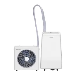 Climatiseur mobile split réversible R290 3,5 kW - 450 m³/h - TEDDINGTON