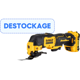 DESTOCKAGE : Multi cutter XR 12V 2Ah Brushless DeWALT + 2 batteries et 1 chargeur - DEWALT