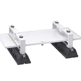 Kit Support Pompe à Chaleur Hmin250/280xW500mm Blanc - 2 EMME CLIMA