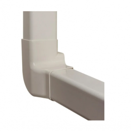 Angle vertical gauche 80x60 ivoire (carton de 4 pièces)