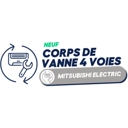 Vanne 4 voies corps pour MUZ-HR25VF-E1 - MITSUBISHI ELECTRIC (neuf)