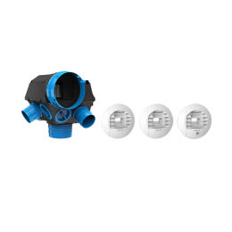 Kit VMC Hygrocosy / Simple flux hygroréglable - ATLANTIC VENTILATION
