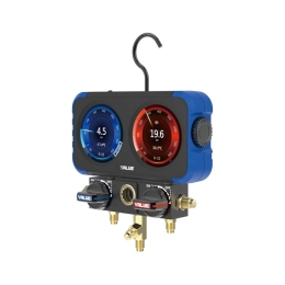 Manomètres électroniques de précision 2 voies à interface graphique HD - VALUE