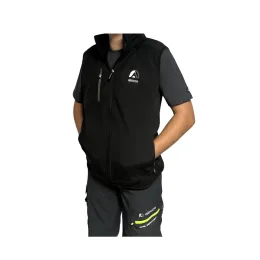 Gilet de travail sans manches noir L