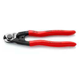 Coupe-câbles forgé gainées en plastique polie - KNIPEX