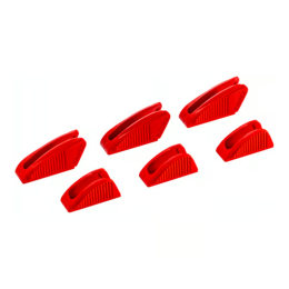 Trois paires de mâchoires en plastique pour tous les modèles 86 XX 250 - KNIPEX