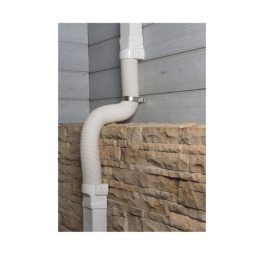 Kit raccordement flexible de goulottes ø 80 mm