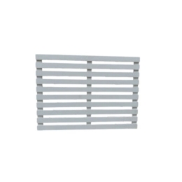 Panneau arrière de cache clim - composite - taille L - blanc