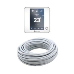 Pack de thermostats Airzone - 4 Blueface blanc + 4 câble 15m