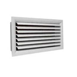 Grille de soufflage à lames courbes 300x150 mm