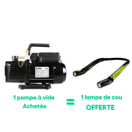 1 pompe à vide JAV-1069-A2L / CC-31 A2L achetée = 1 lampe NL-350R OFFERTE