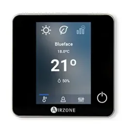 Thermostat Ibpro6 monochrome Airzone Think Radio (CE6) noir - AIRZONE