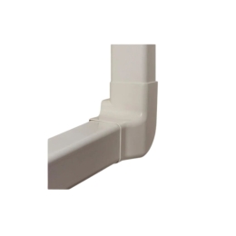 Angle vertical gauche 80x60mm Ivoire (4 pcs) - IMPERIALE