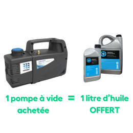 1 Pompe à vide double étage R32, 282 L/min achetée = 1L d'huile pour pompe à vide universelle offert