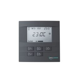 Thermostat Radio pour régulation anthracite - BAILLINDUSTRIE
