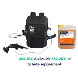 Pack Malin - Nettoyeur Climwasher pro + et nettoyant concentré Superclean 5L