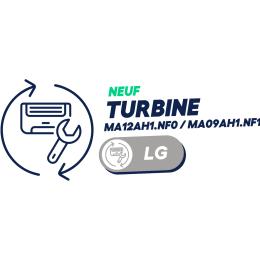 LG - Turbine pour MA12AH1.NF0 / MA09AH1.NF1 (neuf)