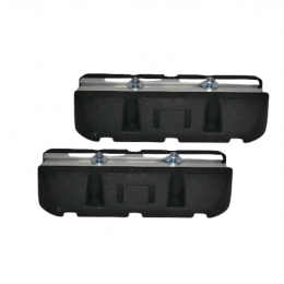 Support sol rubbers 450x180x95 grand rail 41x21 (paire)
