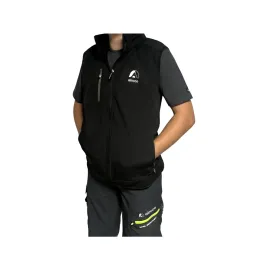 Gilet de travail sans manches noir XXL