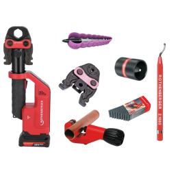 Set Sertisseuse / Compact III >B (kit incluant 8 mâchoires)- ROTHENBERGER