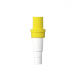 Connecteur Adaptateur Flexi  16mm - Jaune pour tube de condensat Aspen Pumps (lot de 5p)