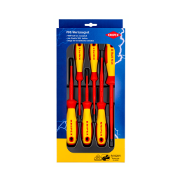 Jeu de tournevis VDE Fente / Phillips (6pcs) - KNIPEX