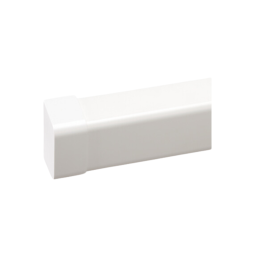 Bouchon terminal blanc 80x60 (carton de 9 pièces)